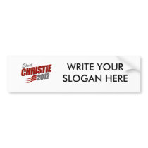 ELECT CHRIS CHRISTIE BUMPER STICKERS