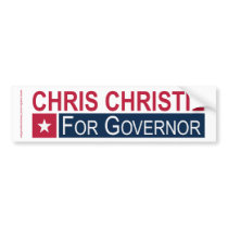 Elect Chris Christie Bumper Stickers
