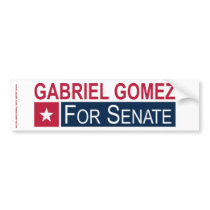 Elect Gabriel Gomez Bumper Sticker