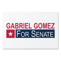 Elect Gabriel Gomez Lawn Sign