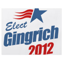 Elect Gingrich 2012 flyers by GingrichShirts Elect Gingrich 2012 flyers