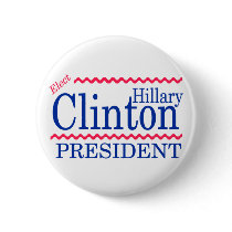 Elect Hillary Clinton buttons