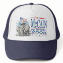 Elect McCain GOP Elephant 2008 hats