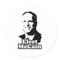 ELECT MCCAIN stickers