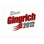 ELECT NEWT GINGRICH POSTCARDS