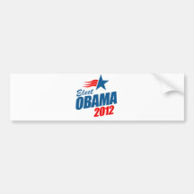 Elect Obama 2012 Bumper Sticker