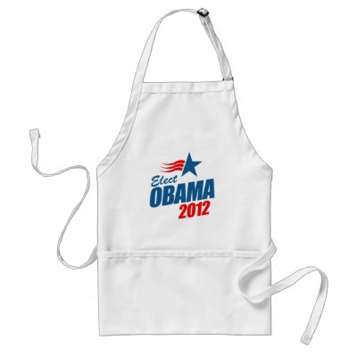 Elect Obama 2012 T-shirt Apron by obamashirts