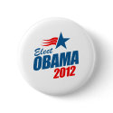 Elect Obama 2012 T-shirt buttons