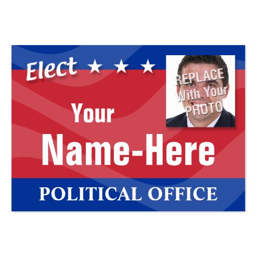 ELECT - Political Campaign Business Cards