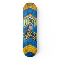 Elect The Anti-Mayor "Grunge" Skateboard by evader Elect The Anti-Mayor "Grunge" Skateboard