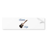 Electic Majic Guitar Bumper Stickers