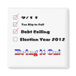 Election 2012 Checklist Magnet