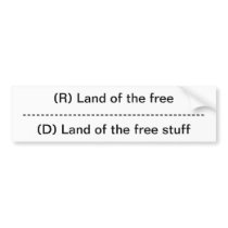 Election 2016 bumper sticker