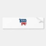 election animal donkey democrat bumper sticker