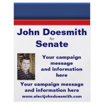 Election Campaign Flyer Temp-late