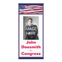 Election Campaign Rack Card Template