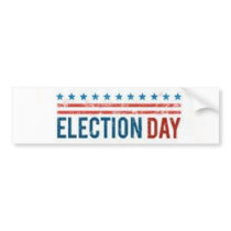 Election Day Bumper Stickers