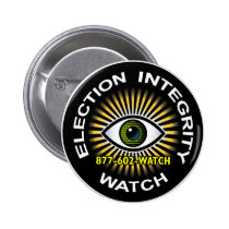 Election Integrity Watch Button buttons