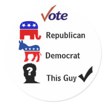 Elections - Vote Wisely stickers by akiliking Elections - Vote Wisely stickers
