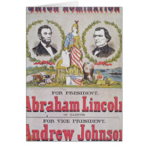 Electoral campaign poster for the Union Greeting Card