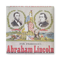 Electoral campaign poster for the Union Refrigerator Magnet