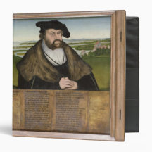 Electors of Saxony 3 Ring Binder