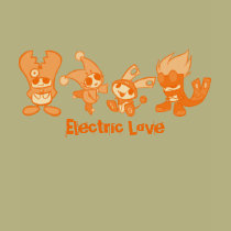 Electrians, Electric Love t-shirts