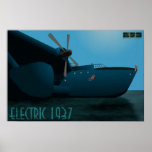 Electric 1937 "Big Jane" Pin Up Poster