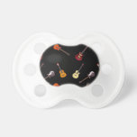 Electric & Acoustic Guitar Collage pacifiers