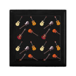 Electric & Acoustic Guitar Collage Gift Boxes