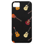 Electric & Acoustic Guitar Collage iPhone 5 Case