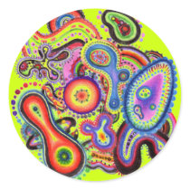 "Electric Amoeba" Sticker
