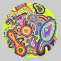 "Electric Amoeba" Sticker