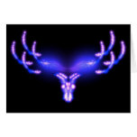 Electric Antlers Greeting Cards