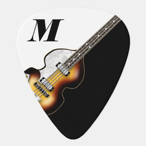 Electric Bass Guitar Pick Zazzle
