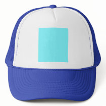 electric blue background trucker hats