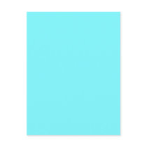 electric blue background postcard