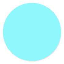electric blue background sticker