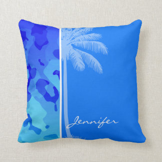 Electric Blue Pillows - Decorative & Throw Pillows Zazzle