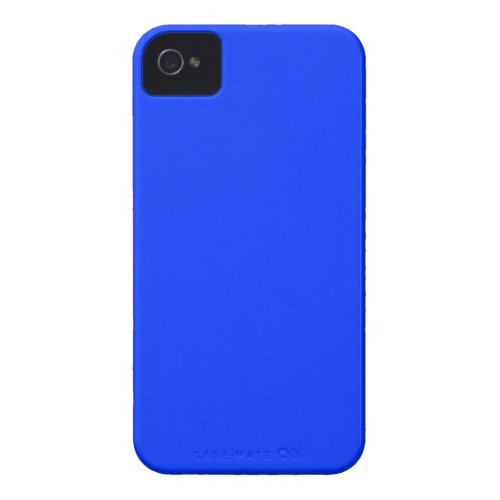 Electric Blue Colored iPhone 4/4S Cover casemate_case