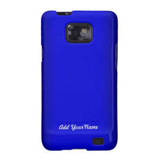 Electric Blue Personalize Samsung Galaxy SII Cases