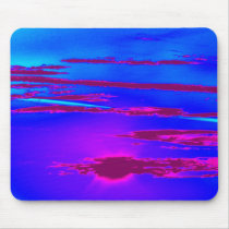 Electric Blue Sky mousepads