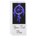'Electric Blue Sleep' Customized Rack Card