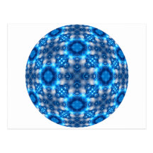 Electric Blue Stars Postcards