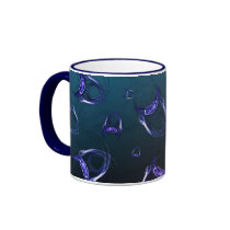 Electric Bugs Blue mugs by dduhaime55 Electric Bugs Blue mugs