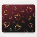 Electric Bugs Red mousepads by dduhaime55 Electric Bugs Red mousepads