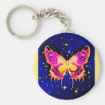 Electric Butterflies Keychain