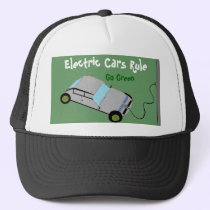 Electric Cars Rule hats