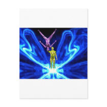 Electric dance postcards