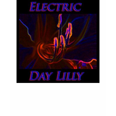 Electric Day Lilies T-shirt by QuietDog_Images